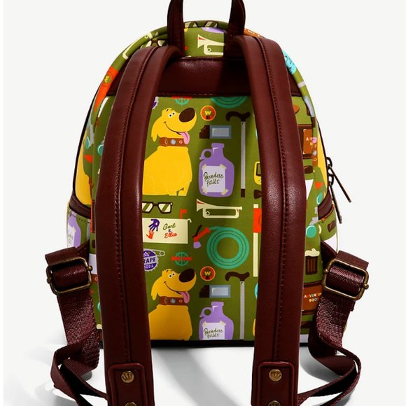 Loungefly Pixar Up Dug & Knick-Knacks backpack - Picture 2 of 7